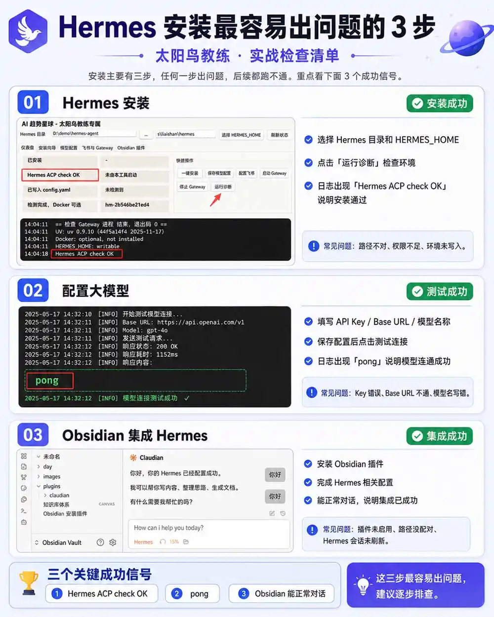 Hermes+Obsidian打造AI内容系统SOP；工具只是入口系统才是复利，从安装配置到知识库管理完整教学-百盟网