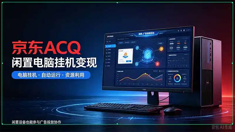 京东ACQ是什么？闲置电脑挂机采集项目拆解-百盟网