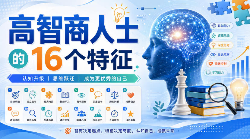 付费文章:高智商人士的16个特征-百盟网