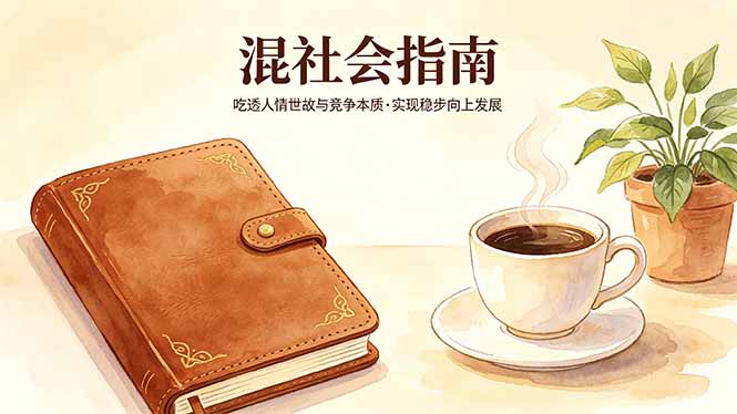 付费文章：混社会指南，吃透人情世故与竞争本质，实现稳步向上发展-百盟网