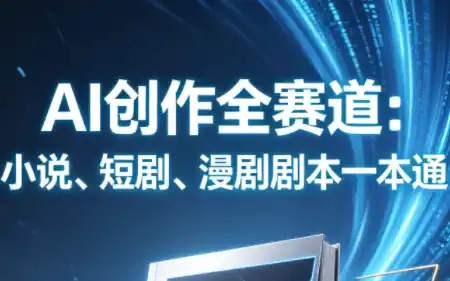 AI创作全赛道：小说、短剧、漫剧剧本一本通(更新9月)