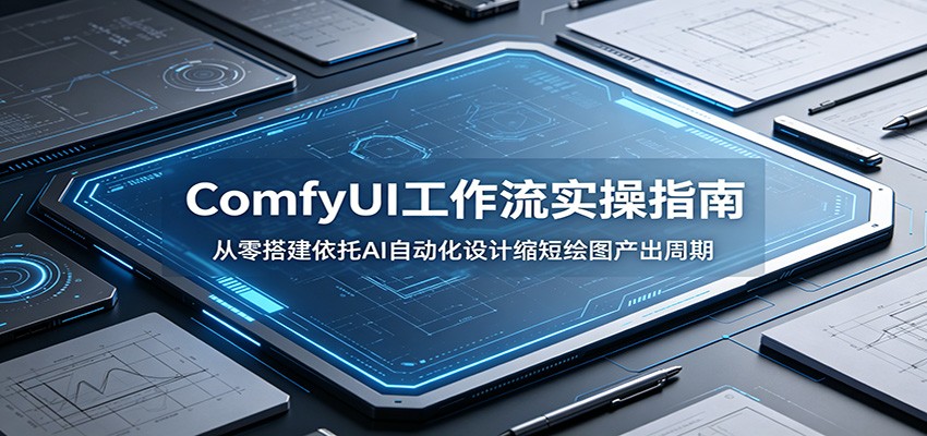 ComfyUI 工作流实操指南:从零搭建依托AI自动化设计缩短绘图产出周期-百盟网